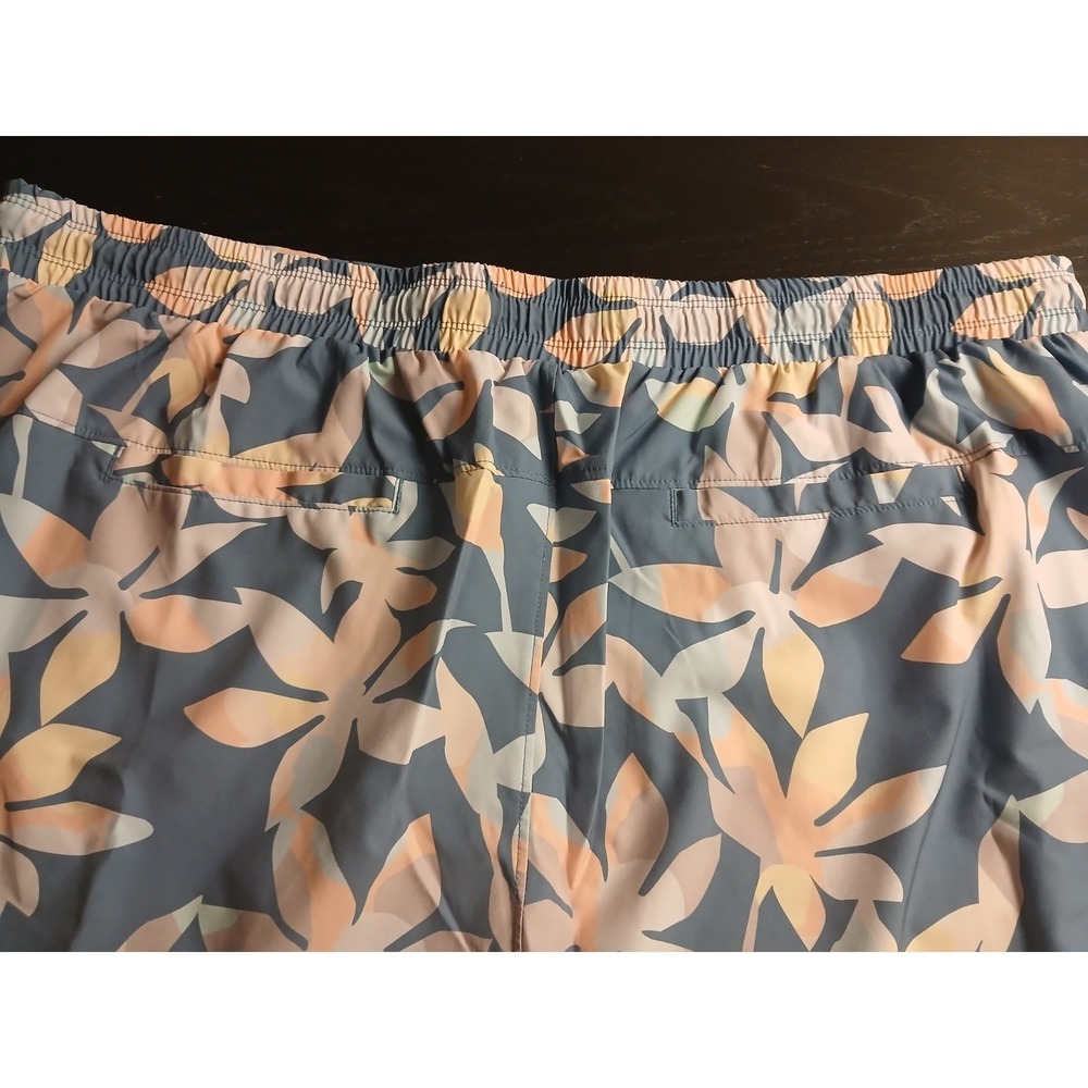 44° North Stretch Men's Size 1X Floral Print Omni Shade Shorts #505C - Picture 4 of 9
